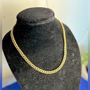 14k 20” 10mm  cuban